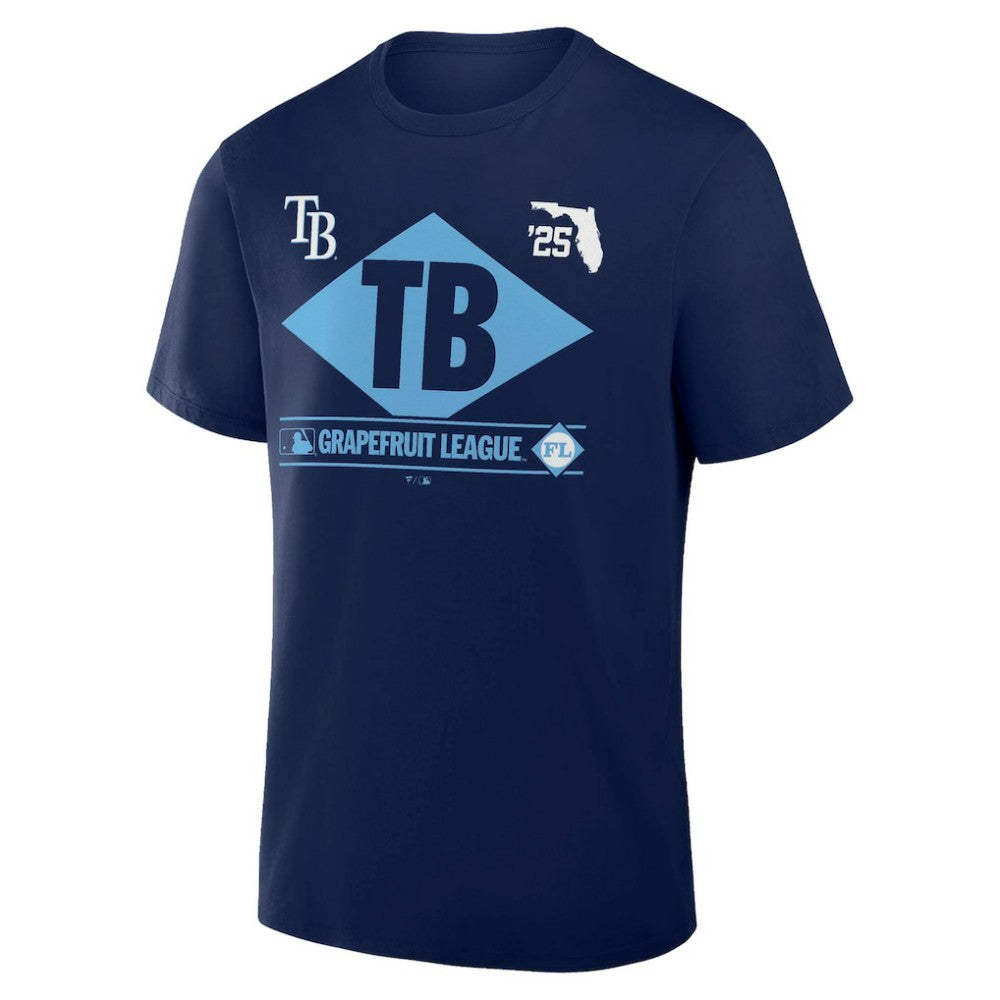 Tampa Bay Rays Fanatics 2025 Spring Training Grapefruit League True Icon T-Shirt | MLB Near me