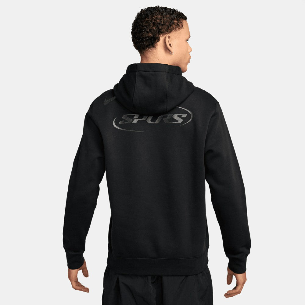 Tottenham Hotspur Club Pullover Hoodie Black - Nike