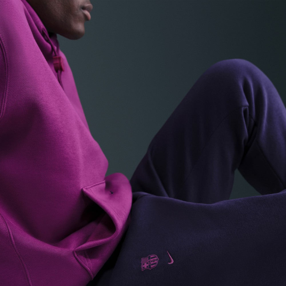 Barcelona Sportswear Club Fleece Joggers Purple - Nike