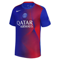 Paris Saint-Germain Third 2025/26 Academy Pro Pre-Match Top Royal - Nike