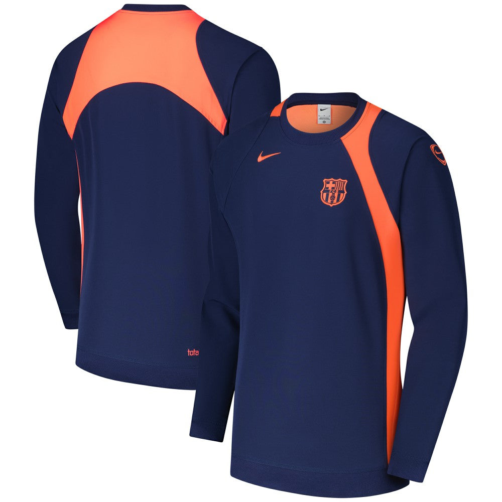 Barcelona Third 2025/26 T90 Pullover Sweatshirt Navy - Nike