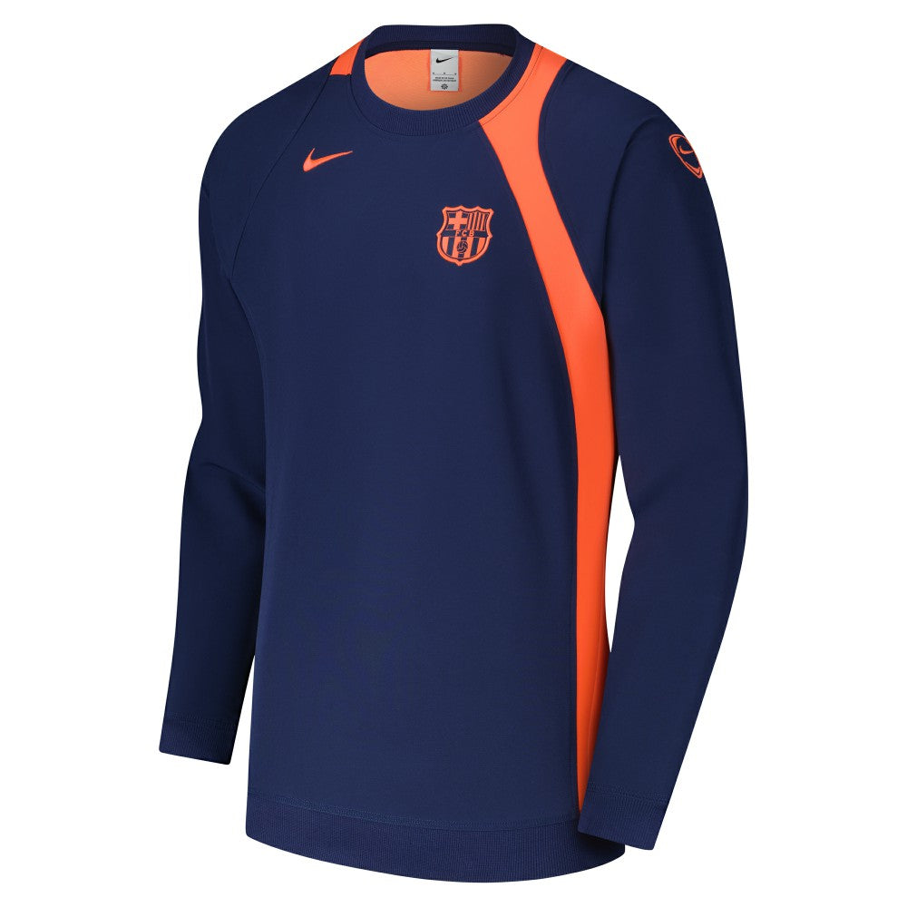 Barcelona Third 2025/26 T90 Pullover Sweatshirt Navy - Nike