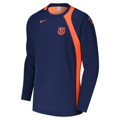 Barcelona Third 2025/26 T90 Pullover Sweatshirt Navy - Nike