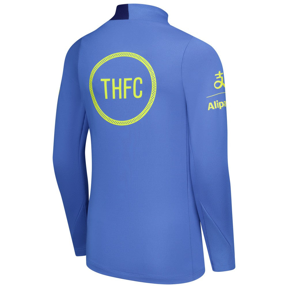 Tottenham Hotspur Youth 2025/26 Strike Drill Quarter-Zip Dri-FIT Long Sleeve Top Blue - Nike