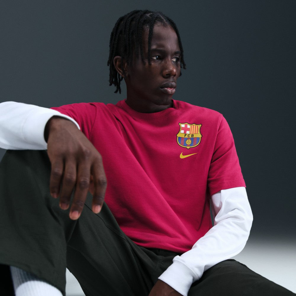 Barcelona Crest T-Shirt Red - Nike