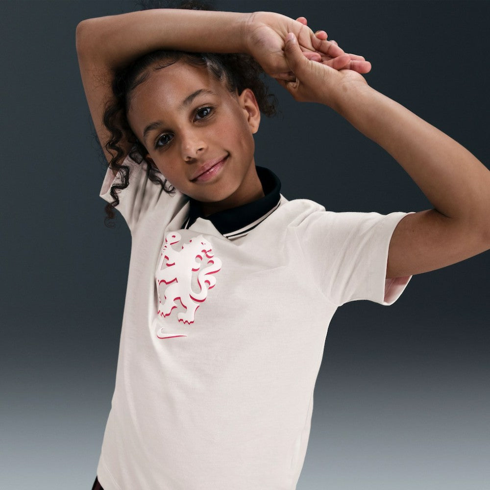 Chelsea Youth Lion T-Shirt Cream - Nike