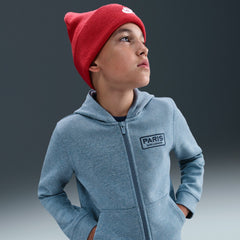Paris Saint-Germain Youth Club Full-Zip Hoodie Heather Blue - Nike