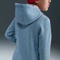 Paris Saint-Germain Youth Club Full-Zip Hoodie Heather Blue - Nike