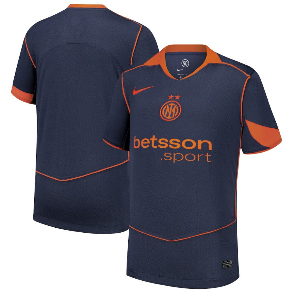 Inter Milan Youth 2025/26 Third Replica Jersey Blue - Nike