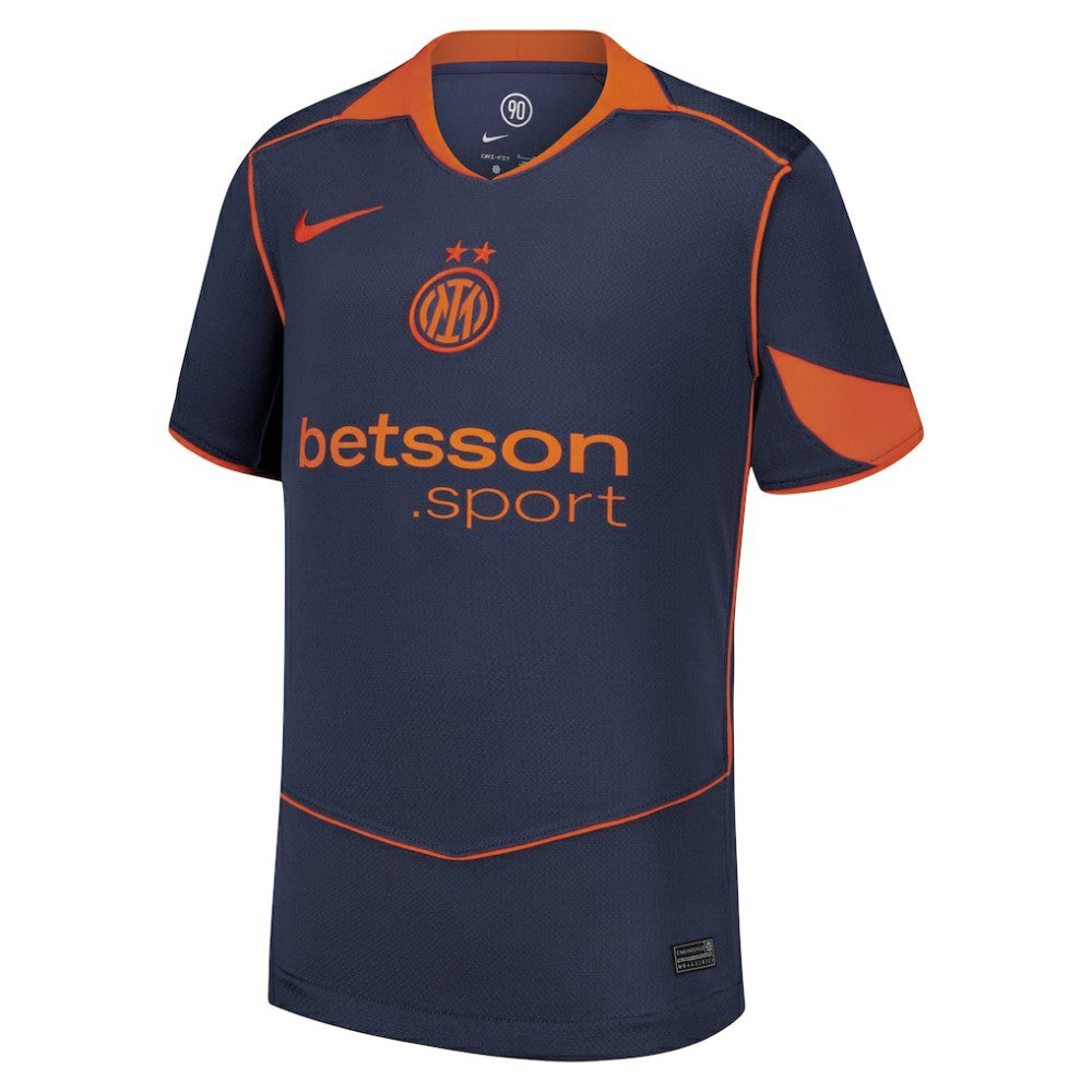 Inter Milan Youth 2025/26 Third Replica Jersey Blue - Nike