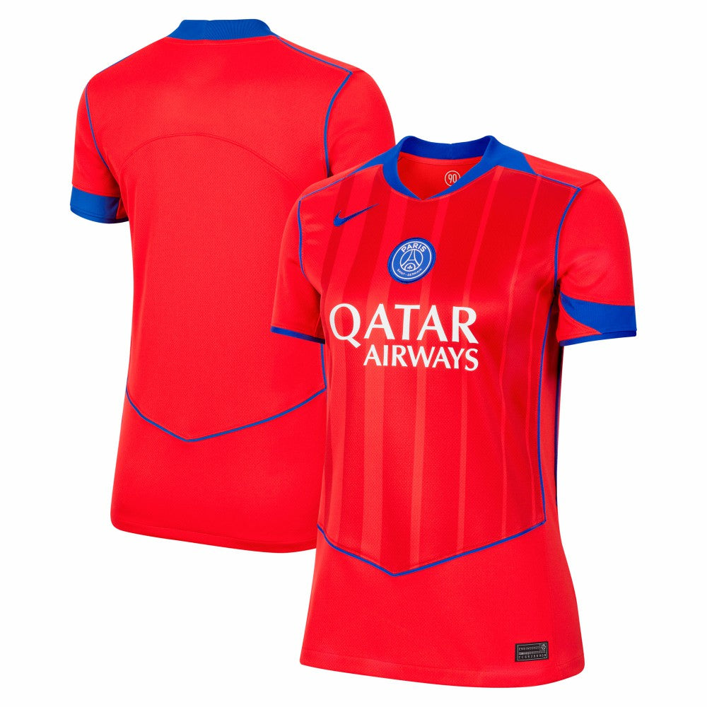 Paris Saint-Germain Women's 2025/26 Third Replica Jersey Red - Nike