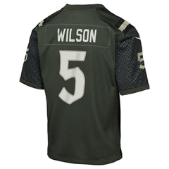 New York Jets Nike Garrett Wilson  Youth 2025 Rivalries Collection Game Jersey