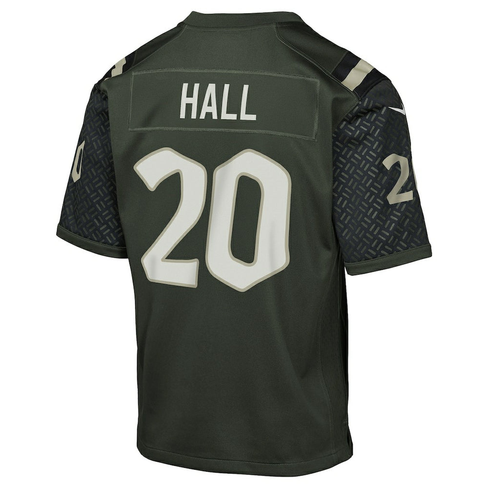 New York Jets Nike Breece Hall  Youth 2025 Rivalries Collection Game Jersey