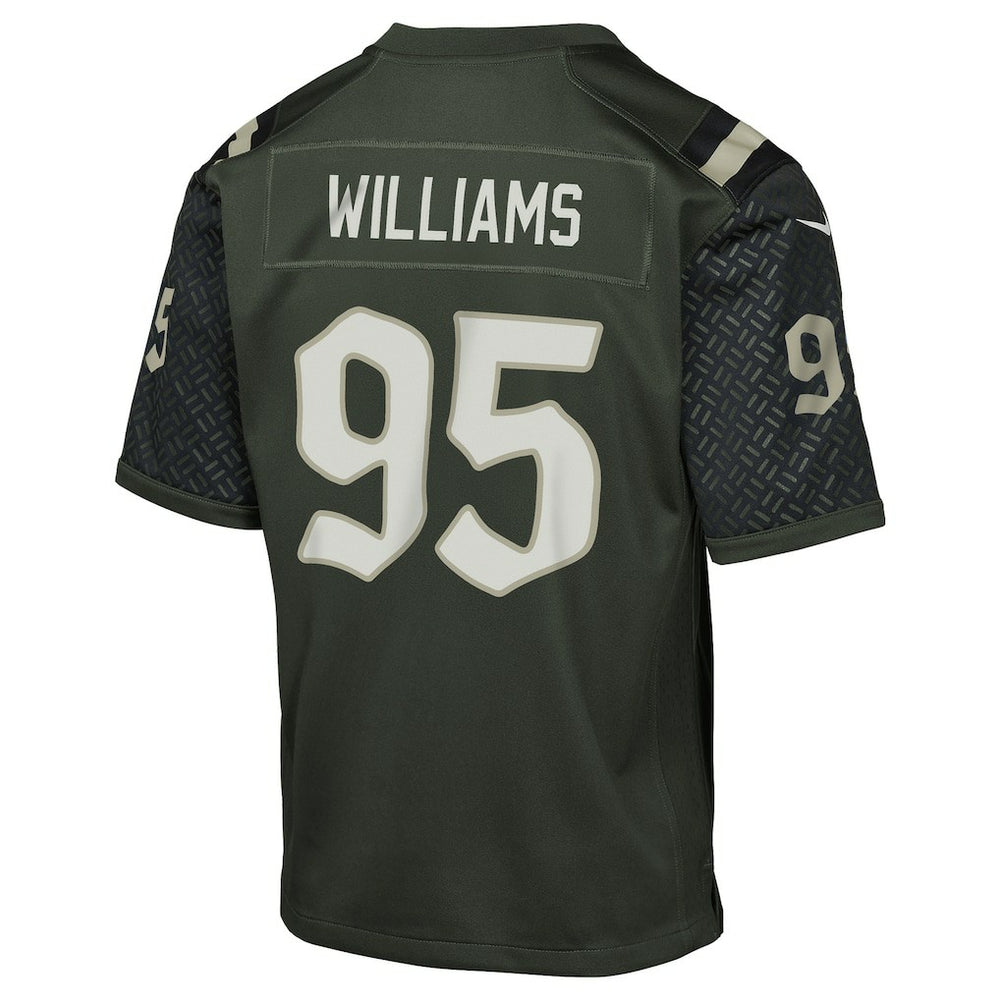 New York Jets Nike Quinnen Williams  Youth 2025 Rivalries Collection Game Jersey