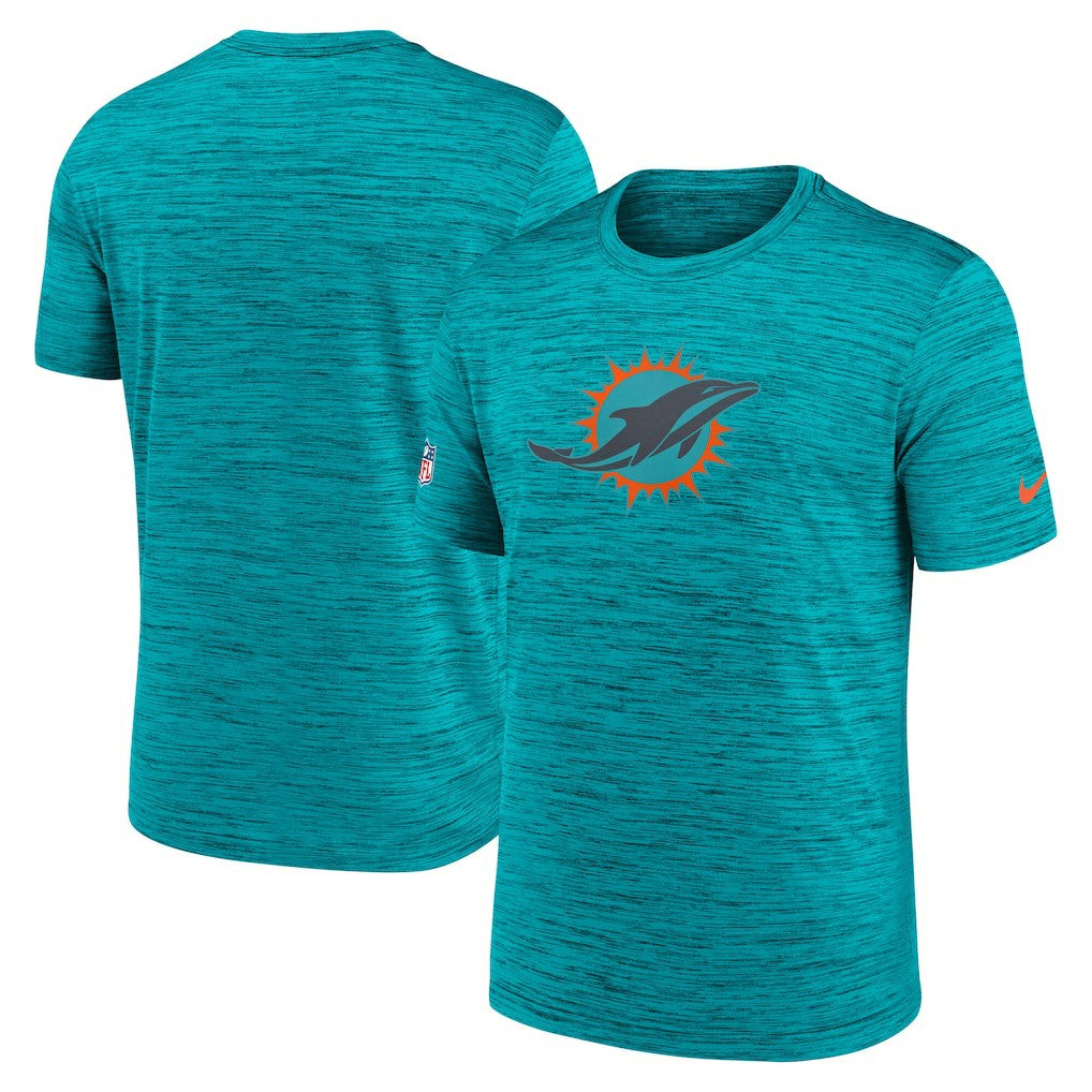 Miami Dolphins Nike 2025 Rivalries Collection Sideline Velocity Dri-FIT T-Shirt