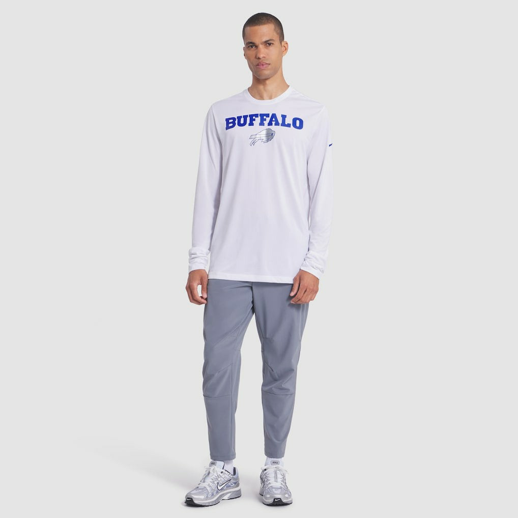 Buffalo Bills Nike 2025 Rivalries Collection Sideline Legend Dri-FIT Long Sleeve T-Shirt