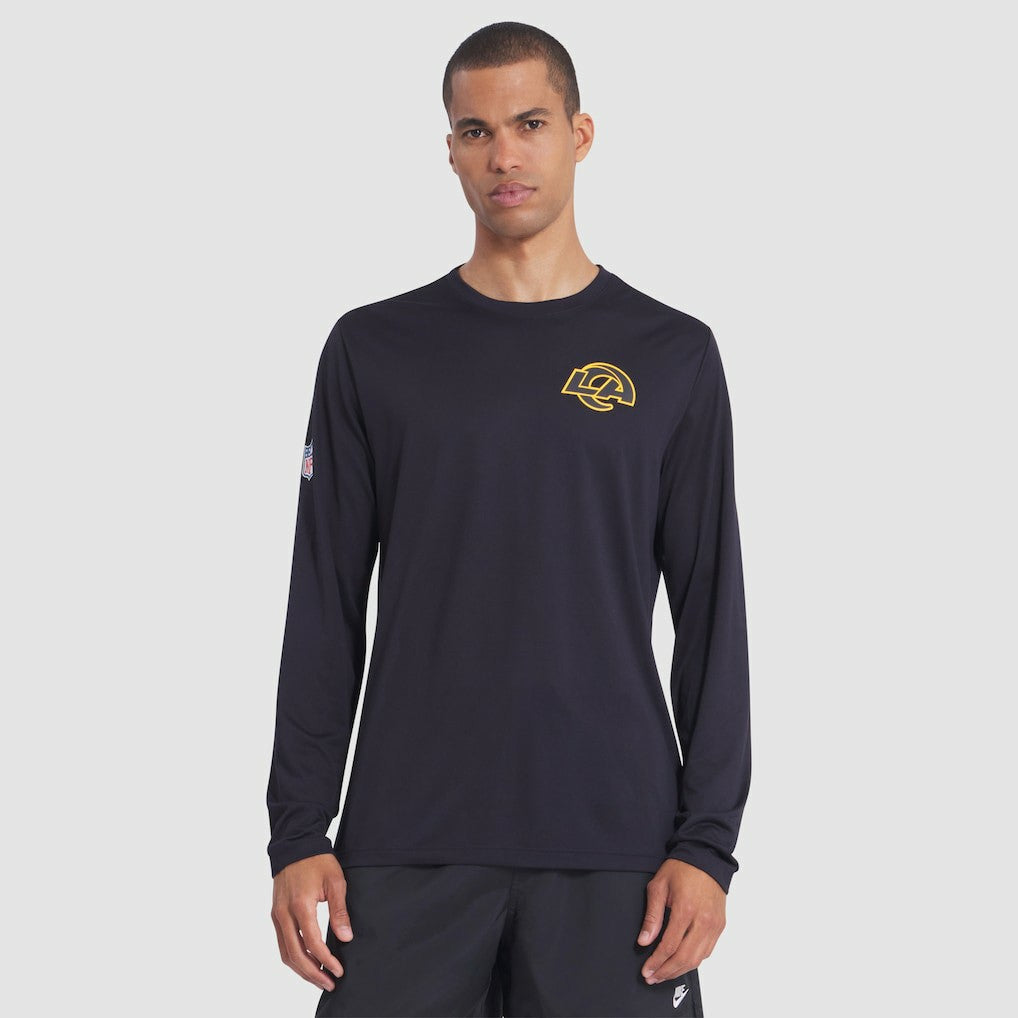 Los Angeles Rams Nike 2025 Rivalries Collection Sideline Legend Dri-FIT Long Sleeve T-Shirt