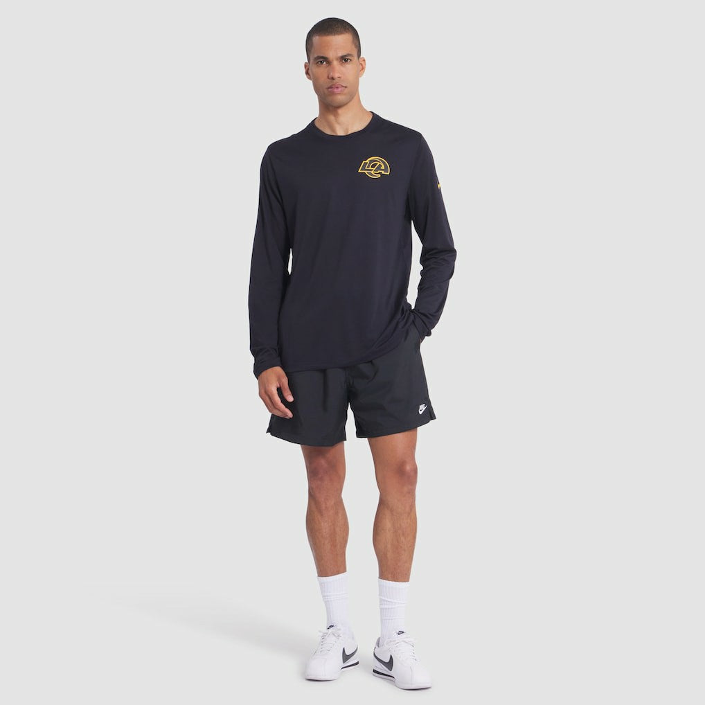 Los Angeles Rams Nike 2025 Rivalries Collection Sideline Legend Dri-FIT Long Sleeve T-Shirt