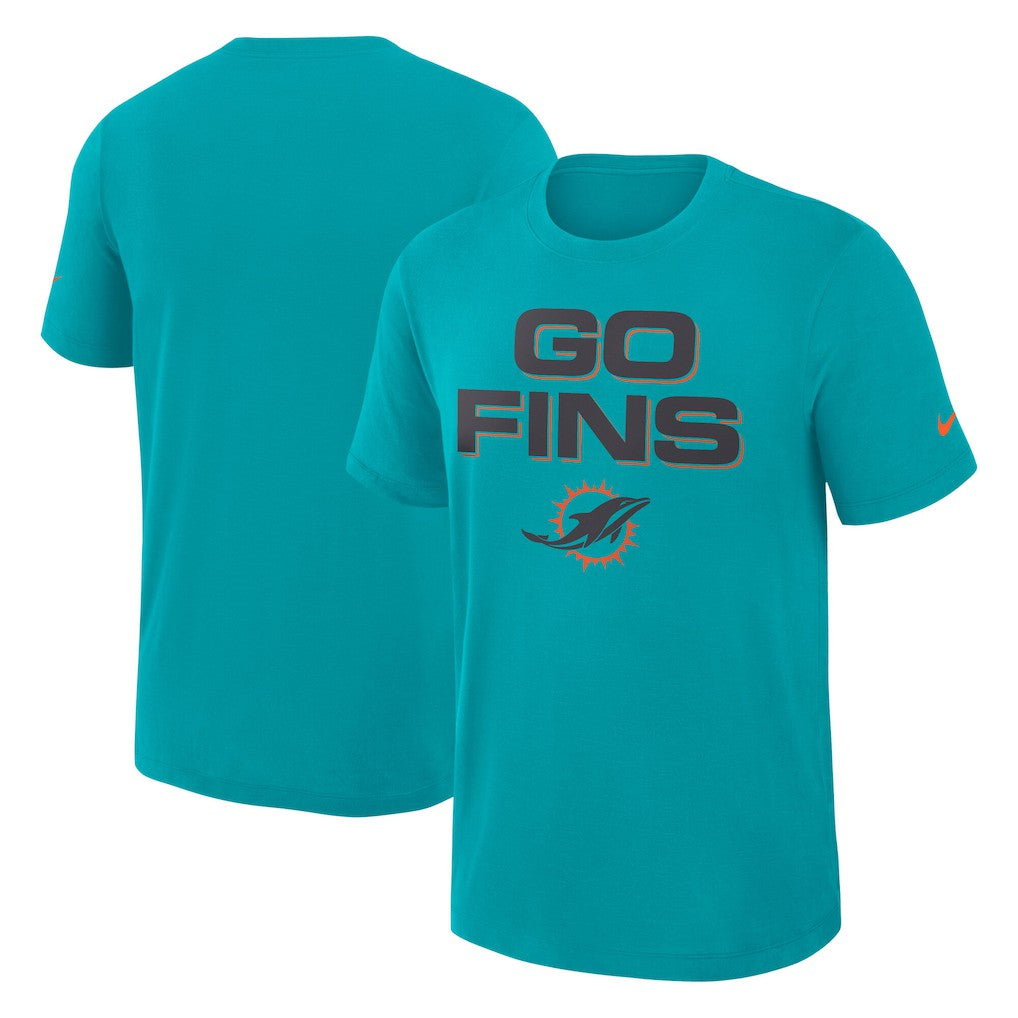 Miami Dolphins Nike 2025 Rivalries Collection Slub Dri-FIT T-Shirt