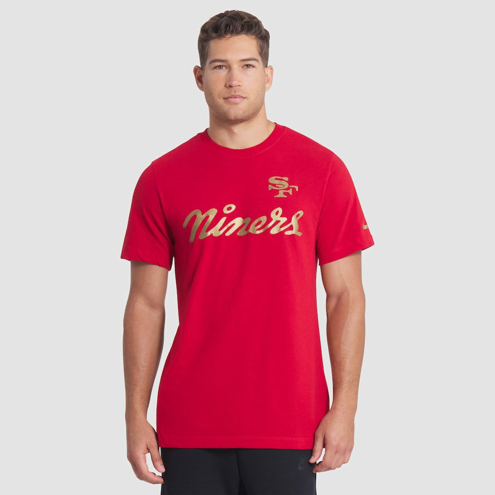 San Francisco 49ers Nike 2025 Rivalries Collection Slub Dri-FIT T-Shirt