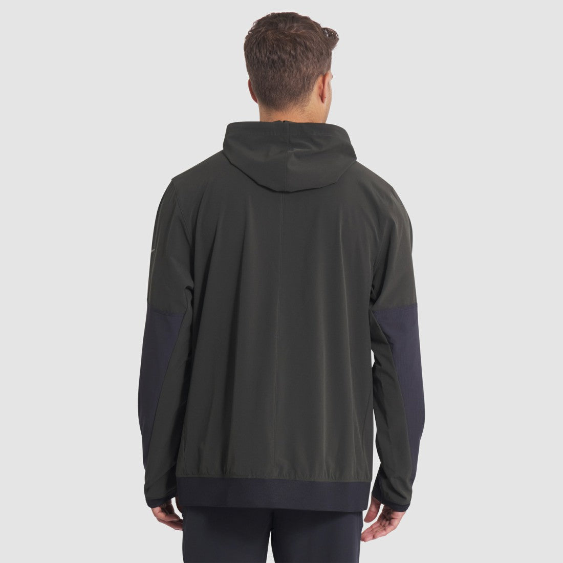New York Jets Nike 2025 Rivalries Collection Sideline Anorak Half-Zip Hoodie Jacket