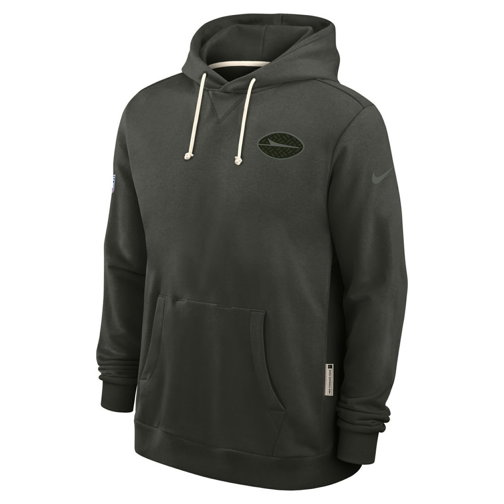 New York Jets Nike 2025 Rivalries Collection Standard Issue Sideline Dri-FIT Hoodie