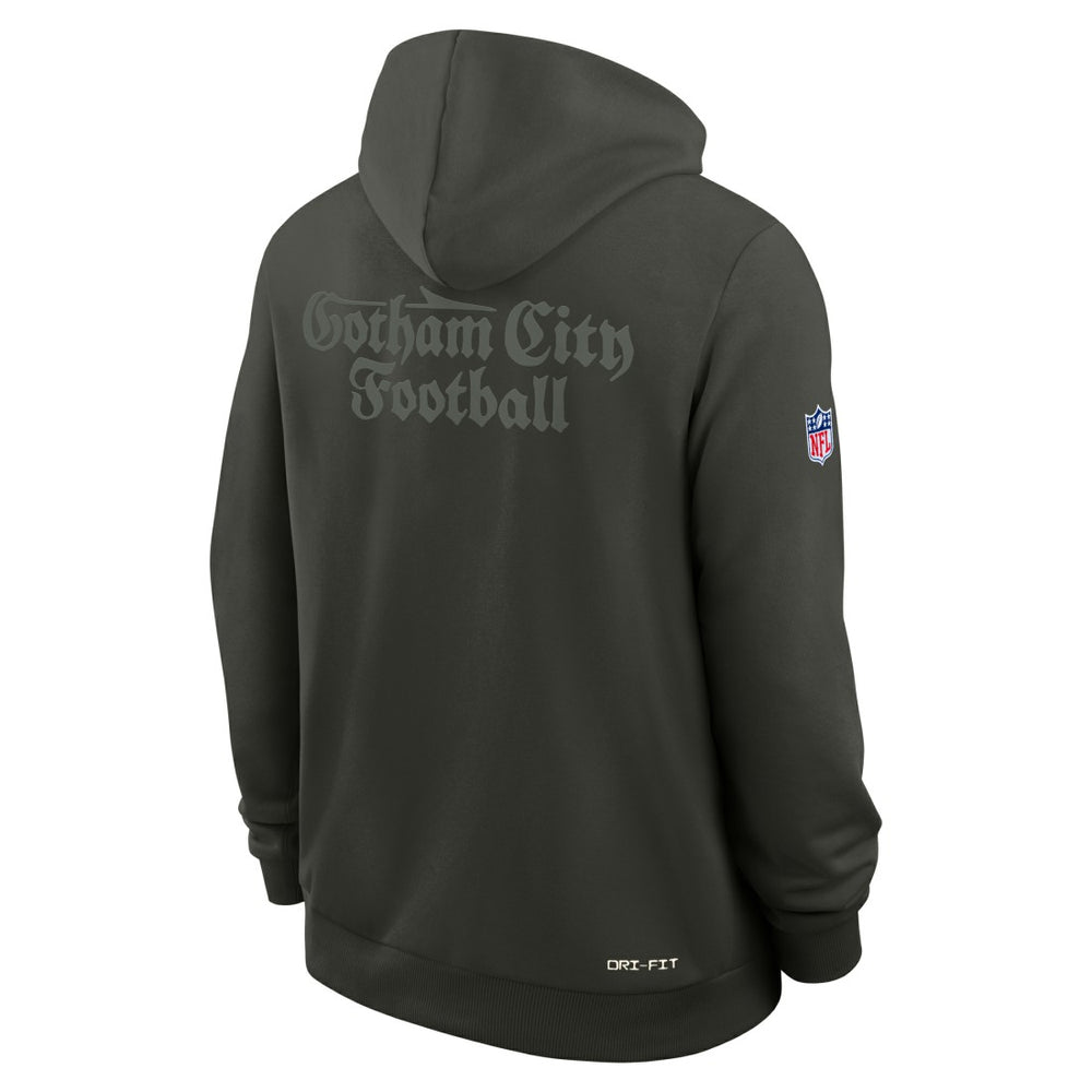 New York Jets Nike 2025 Rivalries Collection Standard Issue Sideline Dri-FIT Hoodie