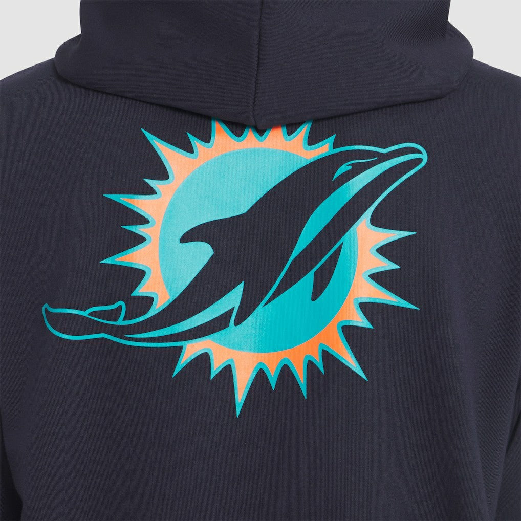 Miami Dolphins Nike 2025 Rivalries Collection Standard Issue Sideline Dri-FIT Hoodie