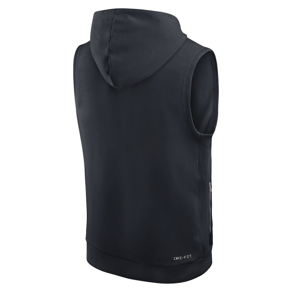 Miami Dolphins Nike 2025 Rivalries Collection Standard Issue Sideline Dri-FIT Sleeveless Hoodie