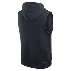 Miami Dolphins Nike 2025 Rivalries Collection Standard Issue Sideline Dri-FIT Sleeveless Hoodie