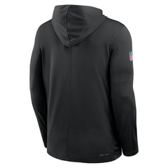 New York Jets Nike 2025 Rivalries Collection Sideline Dri-FIT Long Sleeve Hoodie T-Shirt