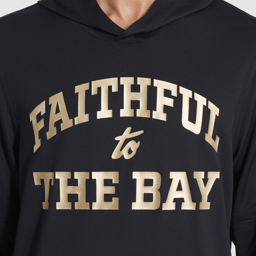 San Francisco 49ers Nike 2025 Rivalries Collection Sideline Dri-FIT Long Sleeve Hoodie T-Shirt