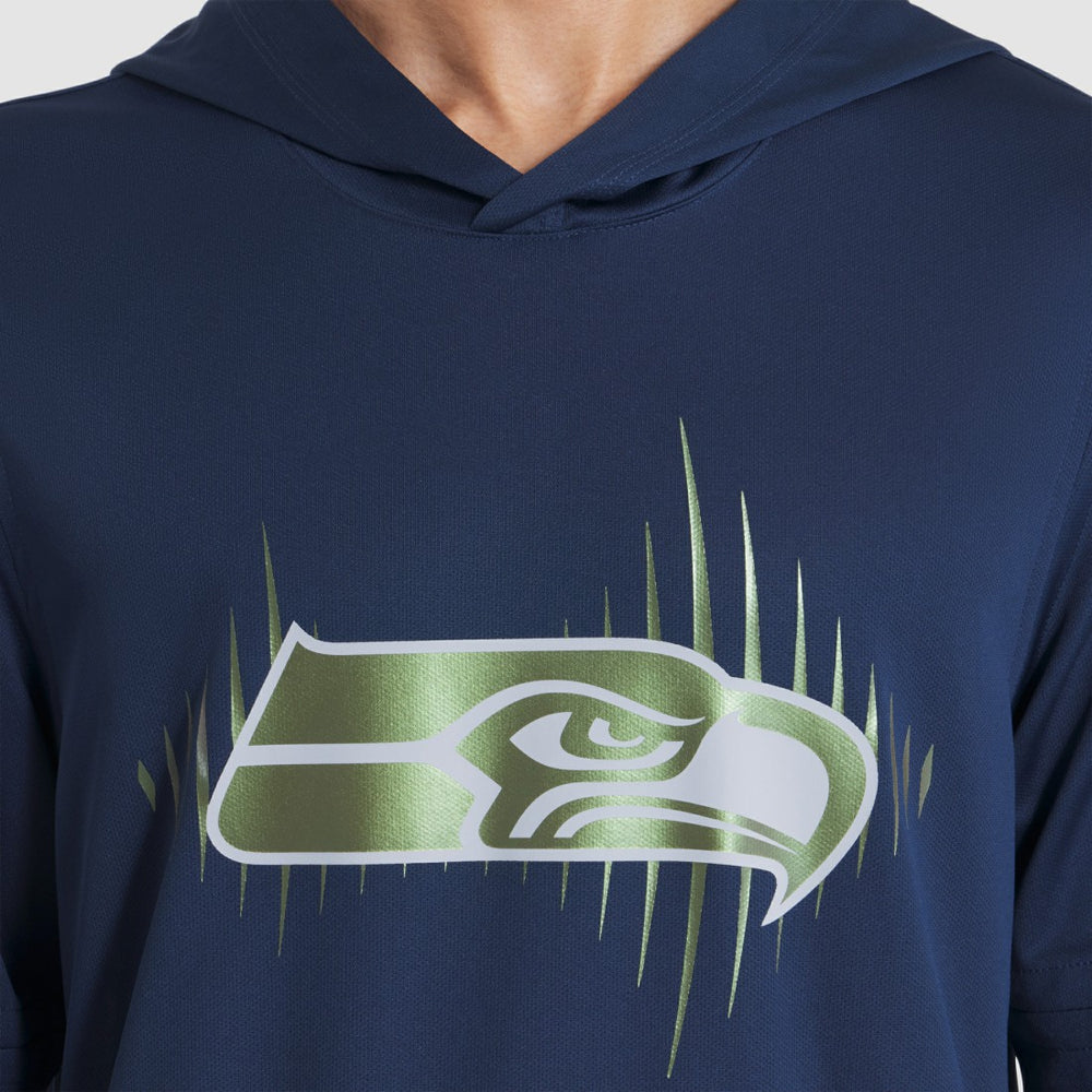 Seattle Seahawks Nike 2025 Rivalries Collection Sideline Dri-FIT Long Sleeve Hoodie T-Shirt