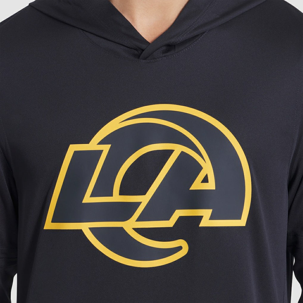 Los Angeles Rams Nike 2025 Rivalries Collection Sideline Dri-FIT Long Sleeve Hoodie T-Shirt