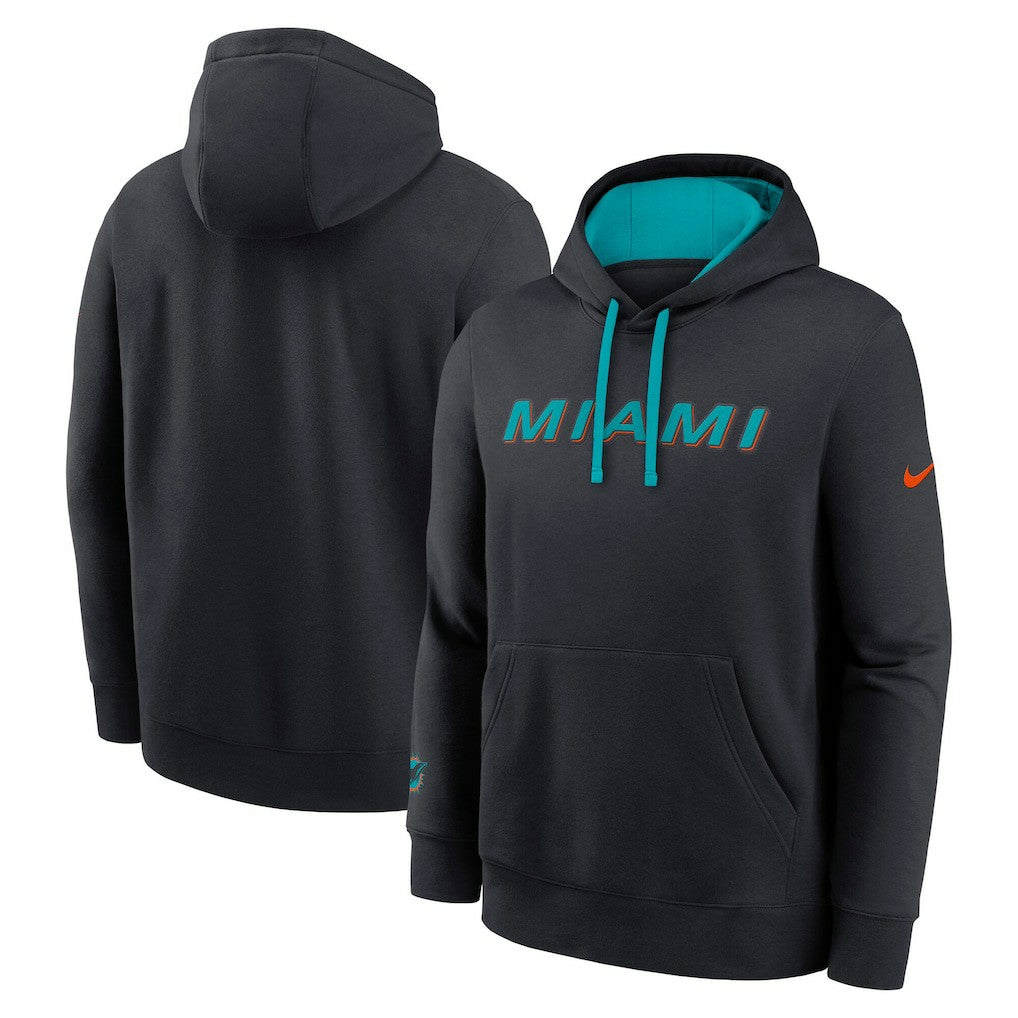 Miami Dolphins Nike 2025 Rivalries Collection Club Hoodie
