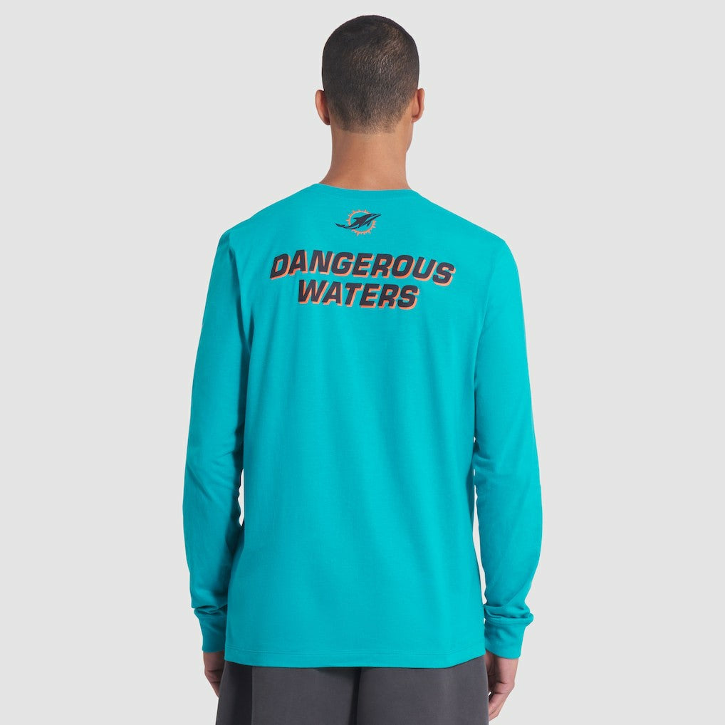 Miami Dolphins Nike 2025 Rivalries Collection Essential Long Sleeve T-Shirt