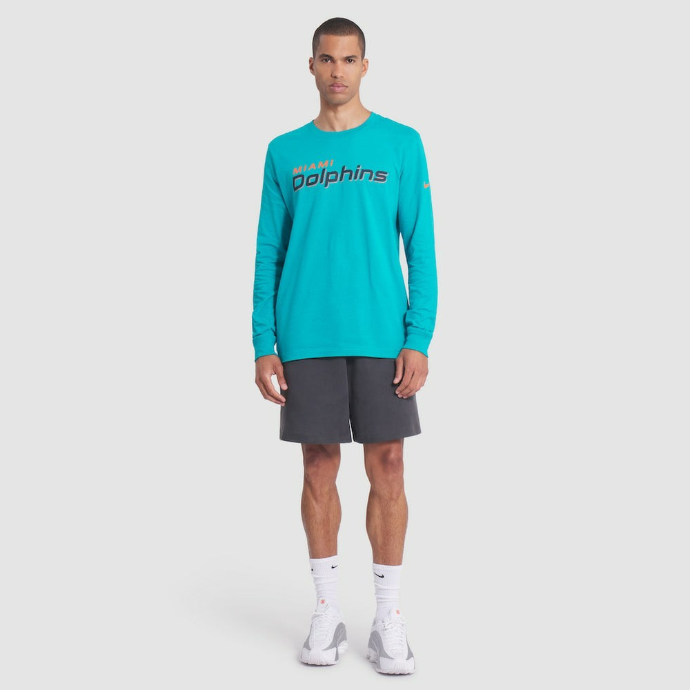 Miami Dolphins Nike 2025 Rivalries Collection Essential Long Sleeve T-Shirt