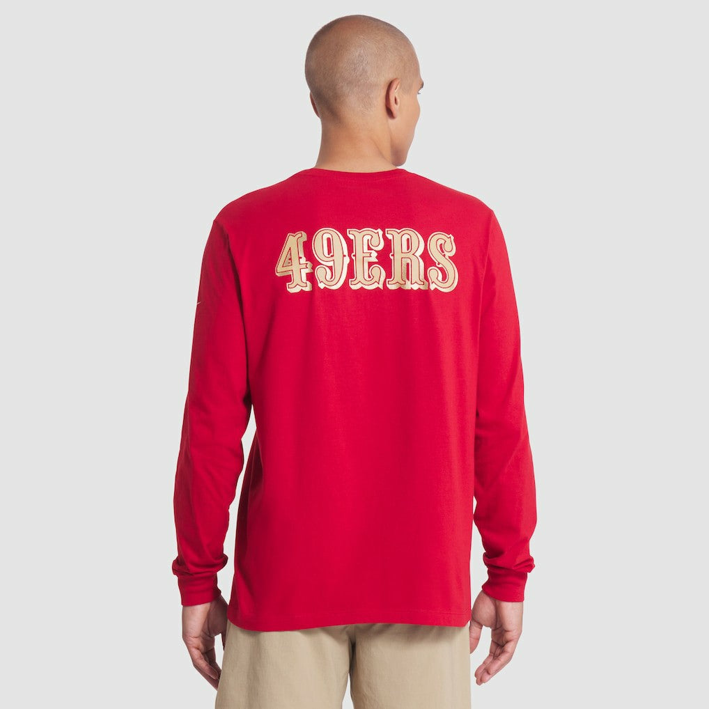 San Francisco 49ers Nike 2025 Rivalries Collection Essential Long Sleeve T-Shirt