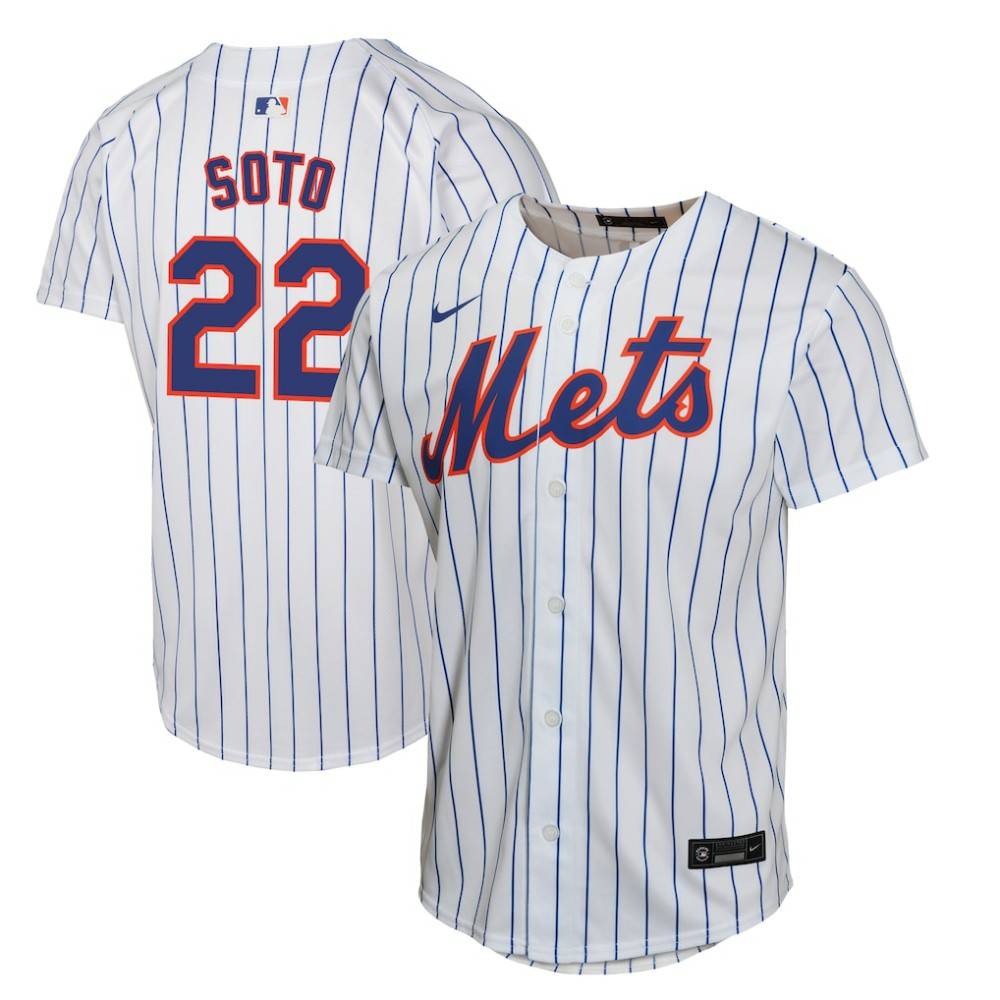 Juan Soto New York Mets Nike Youth Home Game Player Jersey | MLB On Sale