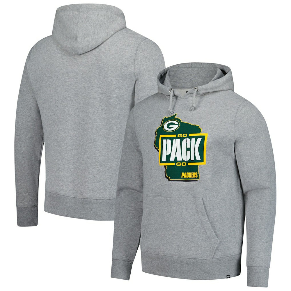Green Bay Packers 47 brand '47 Regional Headline Pullover Hoodie