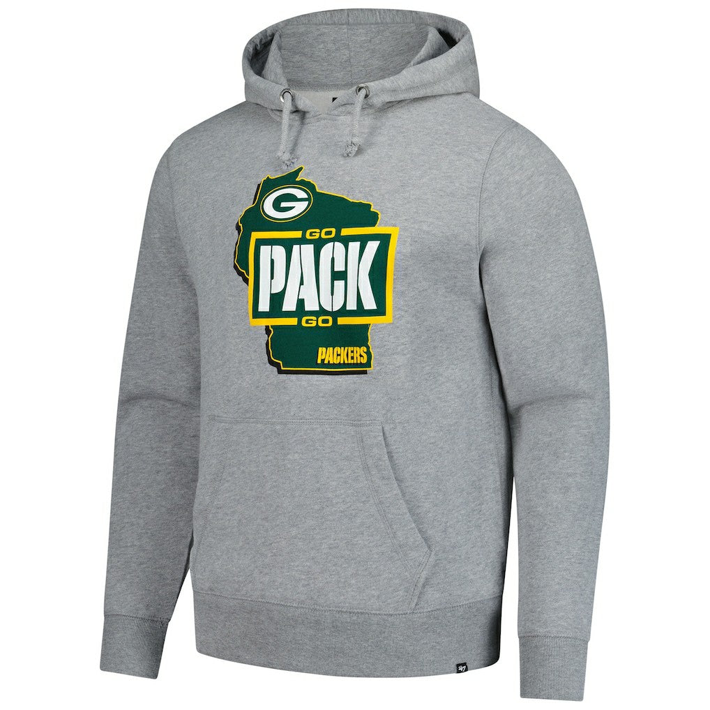 Green Bay Packers 47 brand '47 Regional Headline Pullover Hoodie