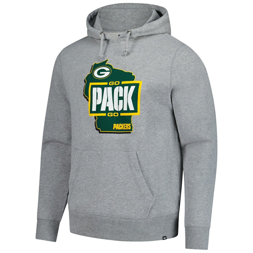 Green Bay Packers 47 brand '47 Regional Headline Pullover Hoodie