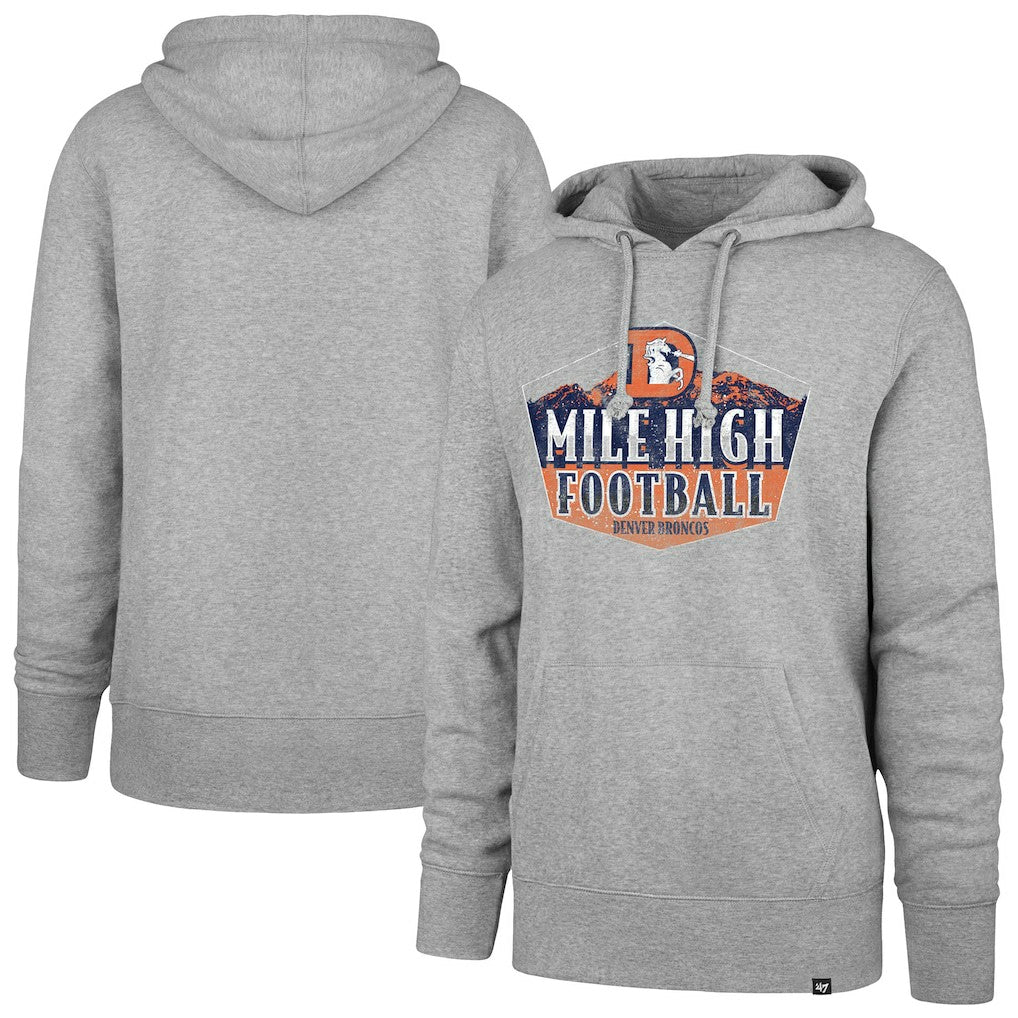Denver Broncos 47 brand '47 Headline Pullover Hoodie