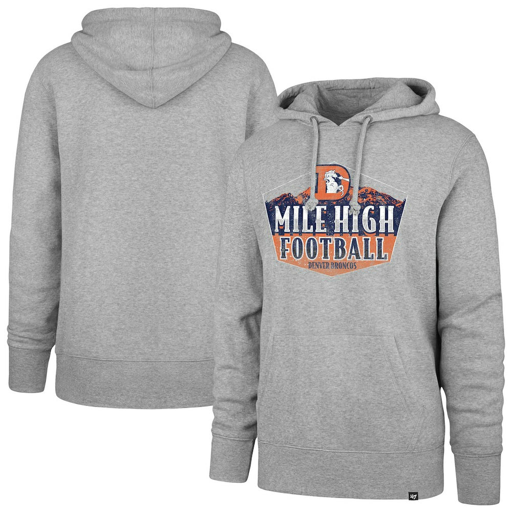 Denver Broncos 47 brand '47 Headline Pullover Hoodie