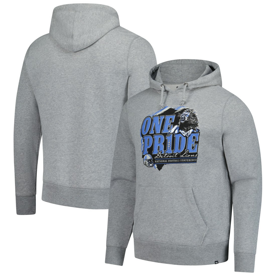 Detroit Lions 47 brand '47 Regional Headline Pullover Hoodie