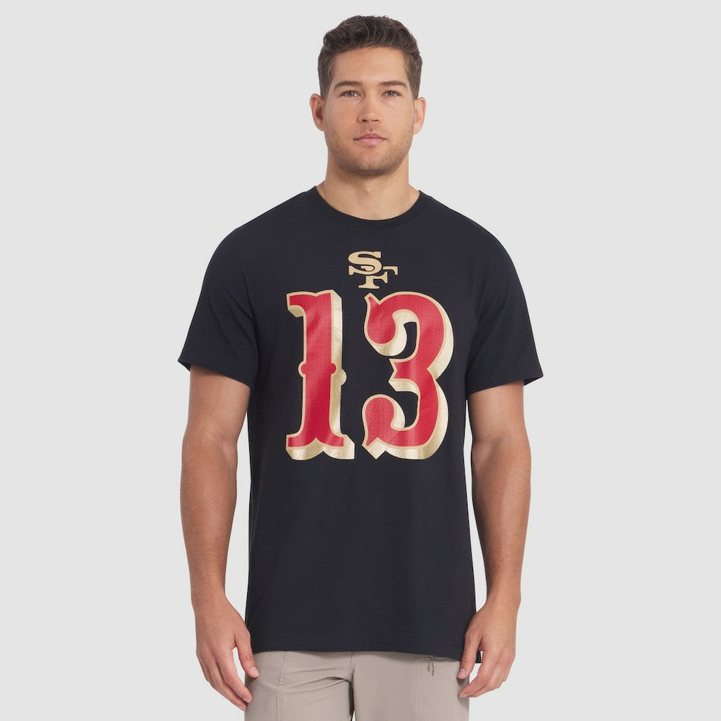 San Francisco 49ers Nike Brock Purdy  2025 Rivalries Collection Player Name & Number T-Shirt