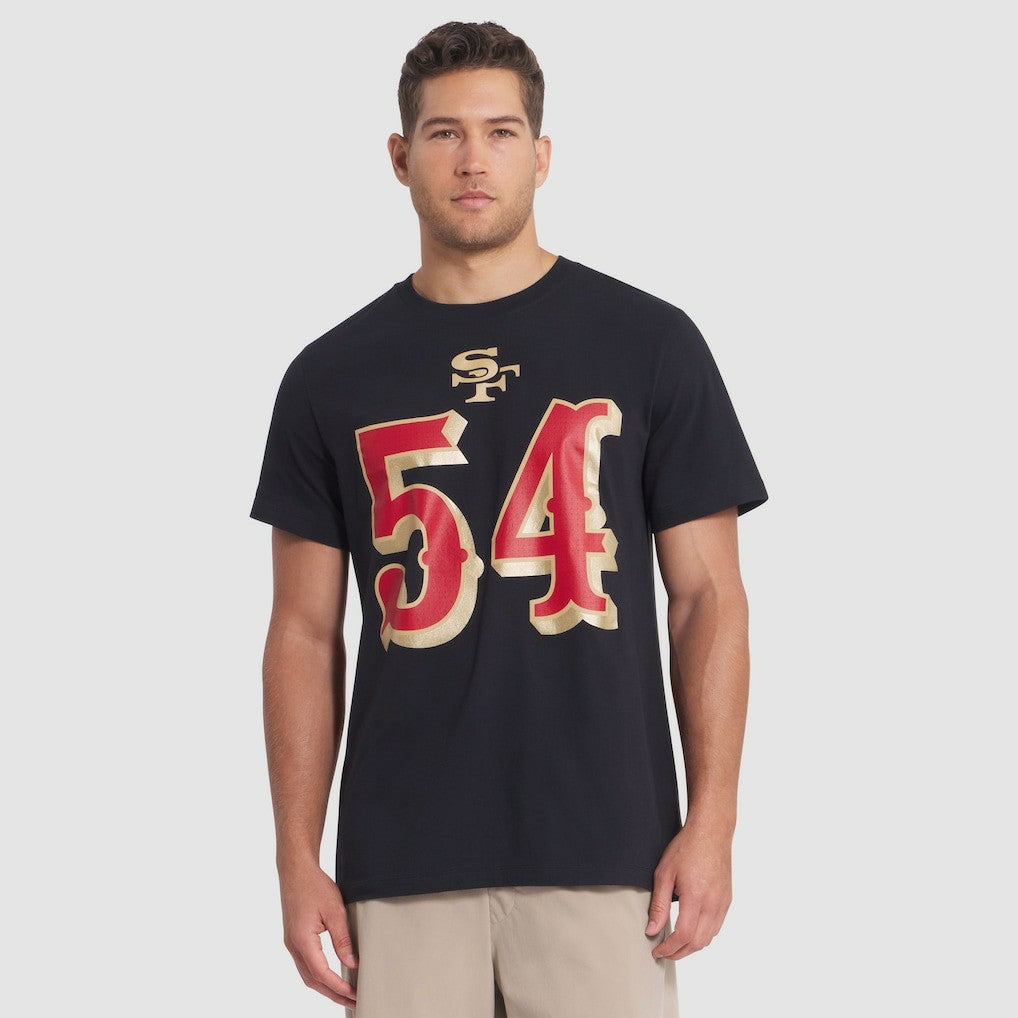 San Francisco 49ers Nike Fred Warner  2025 Rivalries Collection Player Name & Number T-Shirt