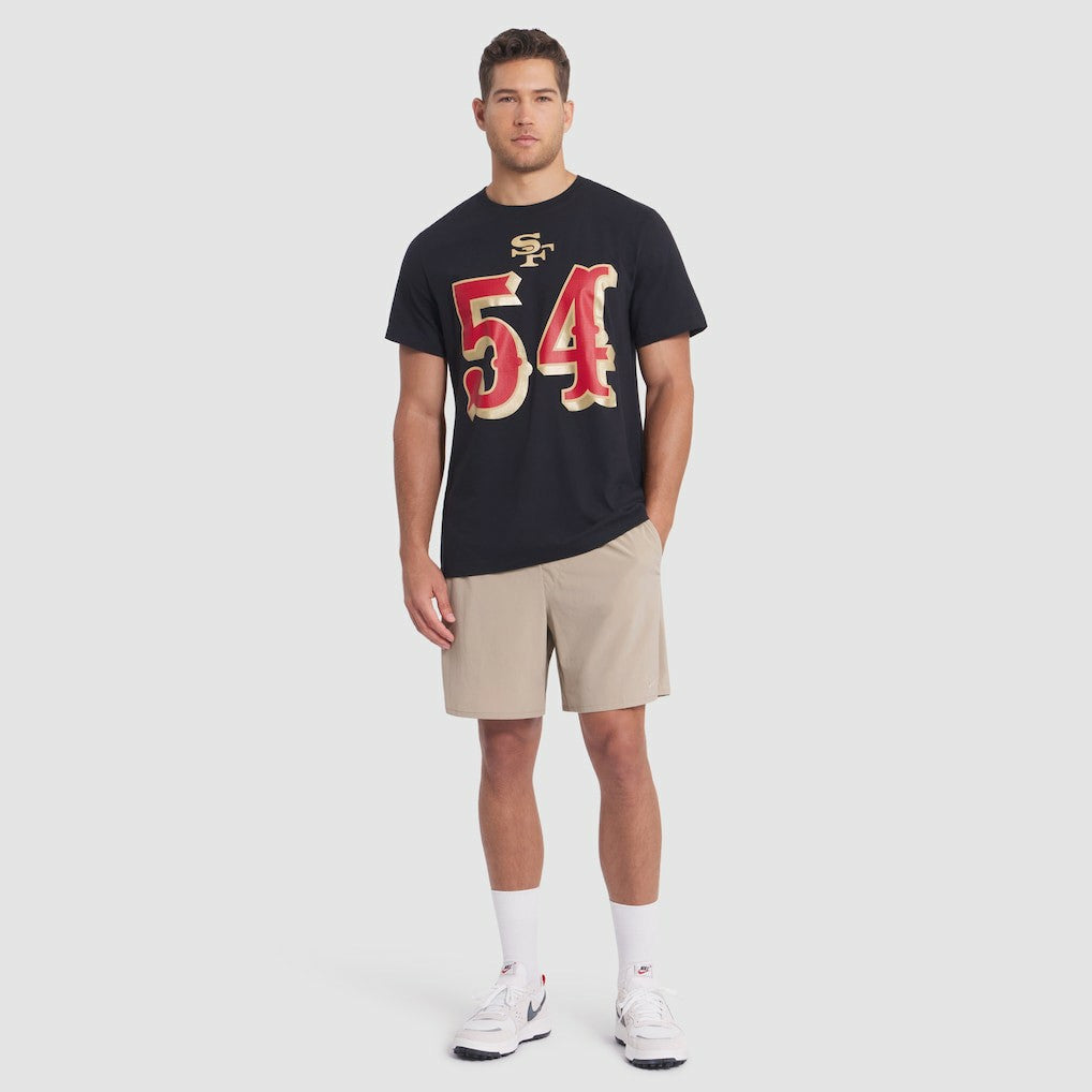 San Francisco 49ers Nike Fred Warner  2025 Rivalries Collection Player Name & Number T-Shirt