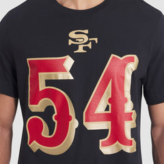 San Francisco 49ers Nike Fred Warner  2025 Rivalries Collection Player Name & Number T-Shirt