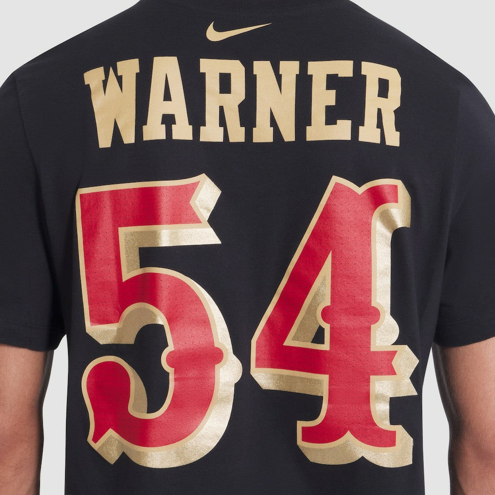 San Francisco 49ers Nike Fred Warner  2025 Rivalries Collection Player Name & Number T-Shirt